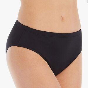 NWT la Blanca Black Bikini Bottom size 6